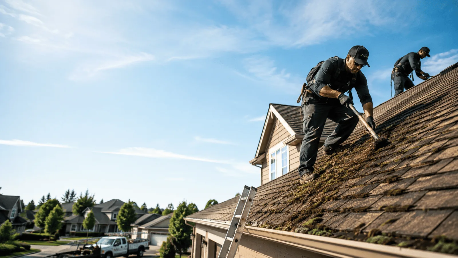 Roof Moss Removal in Rancocas, NJ near me